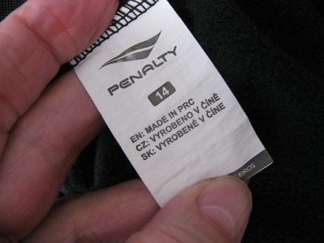 Černá sportovní mikina penalty, 152