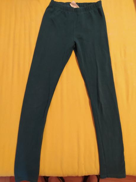 Dívčí legíny bavlna, s kamínky, vel. 158, 158