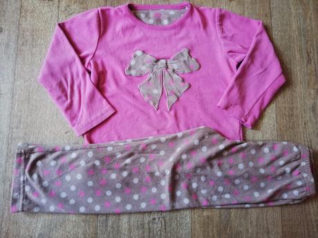 Pyžamo fleecové dívčí vel.110/116, young dimension,116