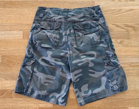 Maskáčové & kraťasy & šortky rebel vel. 134/140, rebel,134