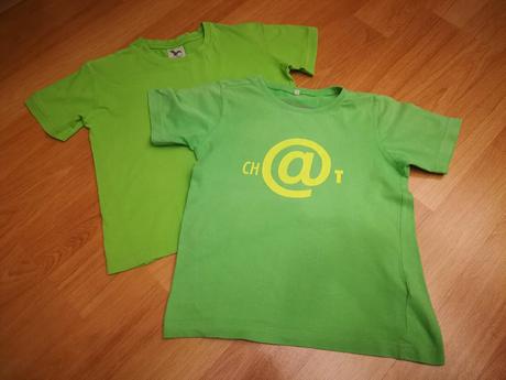 Tričko zelené 2x, zn. bonprix, adler, vel. 116-122, bonprix,116