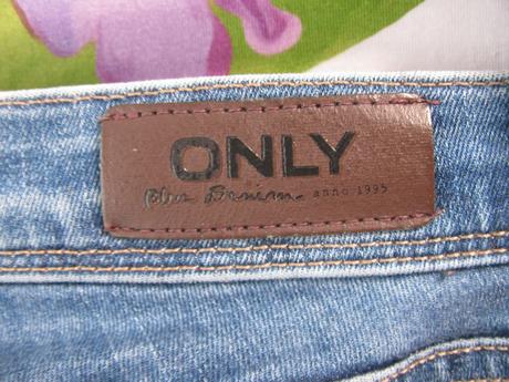 Elastické úzké skiny, džíny only, lehce trhané, only,32