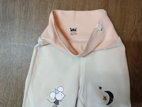 2x teplejší rostoucí tepláky, vel. 86/92, 86