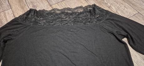 Tričko s krajkou, bonprix,m