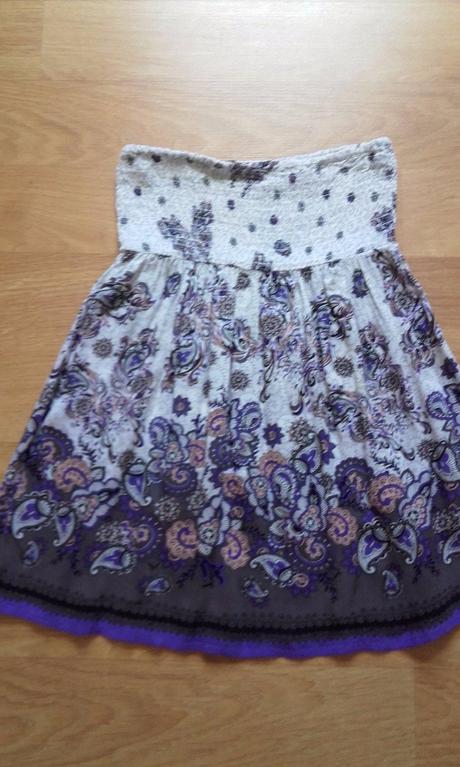 Ľahká letná vzorovaná sukňa zn. misterlady, xs