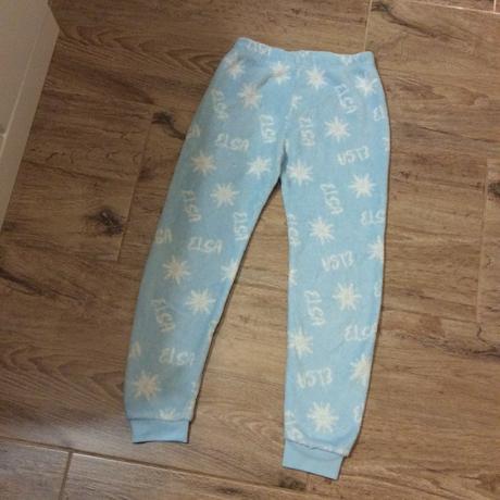 Teplé domácí flees kalhoty/tepláky ,,elsa", primark,128