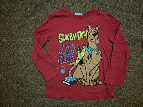 Tričko s dlouhým rukávem scooby-doo v. 122, 122