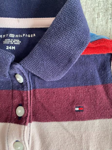 Body s krátkým rukávem tommy hilfiger vel. 92, tommy hilfiger,92