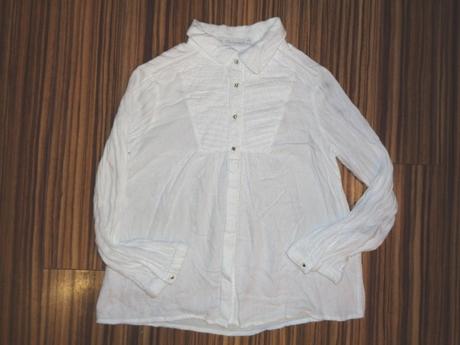 Luxusní sněhově bílá elegantní košile mayoral, mayoral,110