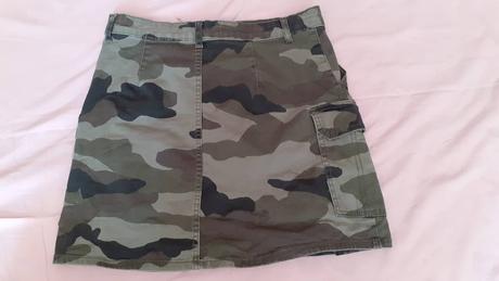 Khaki sukně, h&m,152