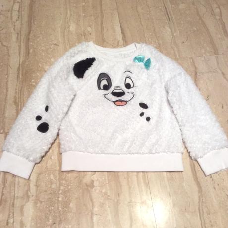 Chlupatá mikina s pejskem zn. disney, disney,104