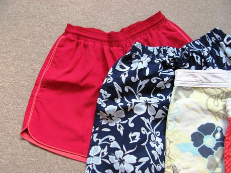 Plátěné šortky, l