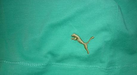 Mentolově zelené dámské tričko puma, puma,m