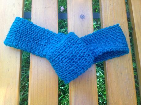 Dívčí pletená čelenka, 134