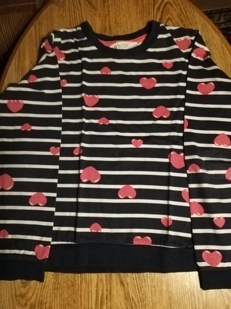Sada dívčích triček vel 128., h&m,128