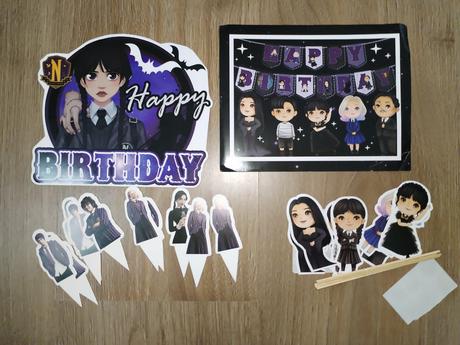 Wednesday výzdoba narozeninová,