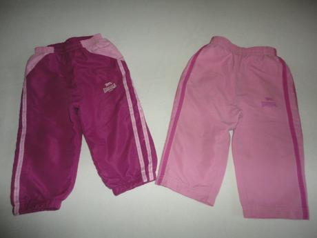 Set 2x kalhoty, bunda, lonsdale, vel. 18-24 m, 86–98
