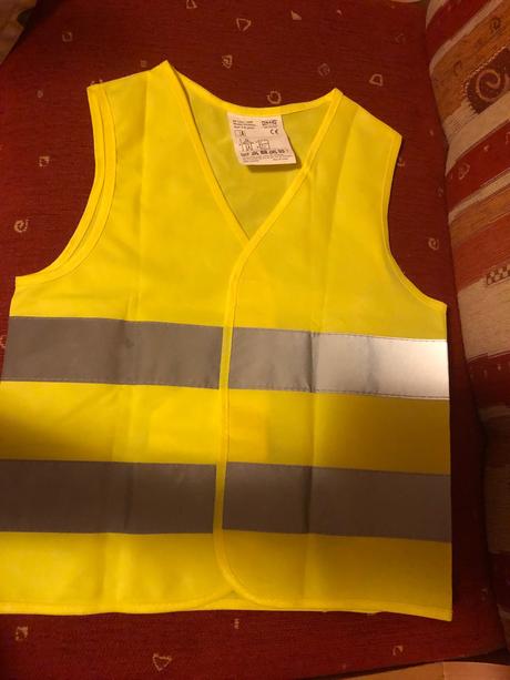 Cyklistická helma vel.s + reflexní vesta, s