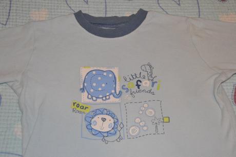 2x bavlněné triko dl. rukáv, george,86