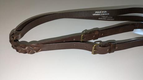 Dámský kožený pásek genuie leather pas 83 - 93 cm,