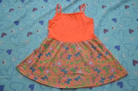 Letní šaty zástěrka do školky, 122