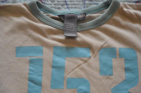 92, 98, 104 bavlněné tričko s potiskem, h&m,98