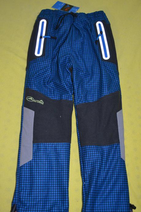 Podzimní bavlněné kalhoty kugo s fleece, kugo,122