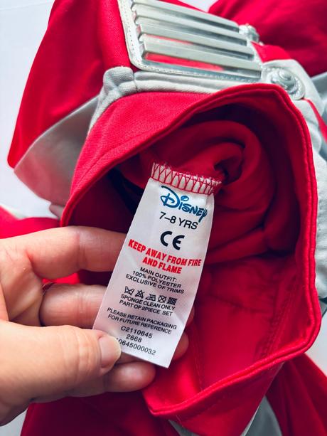 An13/ kostým power rangers - v.7/8 let, 