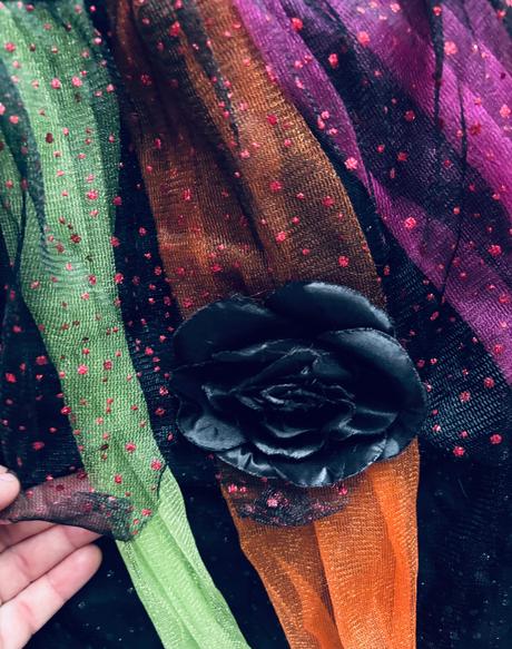 An26/ kostým kostlivka šaty - v.11/12 let zn. tu,