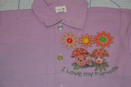 Fialková bavlněná košile, 86