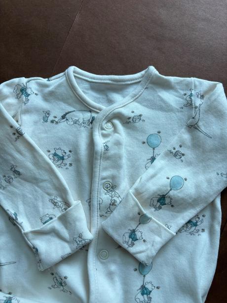 Overálek krémové barvy - v.3/6 měs, disney,68