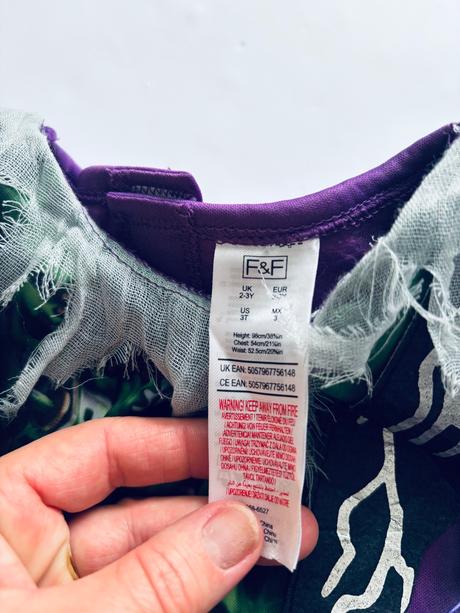 An15/ kostým frankie stein- v.2/3 roky, 