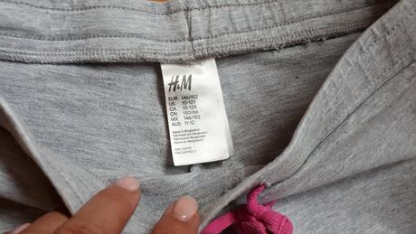 Dívčí kraťasy šortky, h&m,146