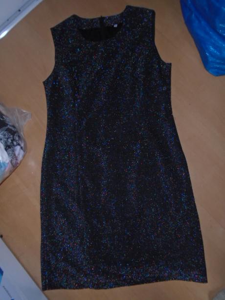 Šaty třpytivé vel 38 společenské, 38