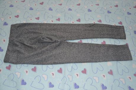 140 teplé úpletové legíny ham, h&m,140