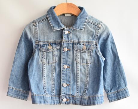 Bunda džínová vel. 12 - 18 m, h&m,86