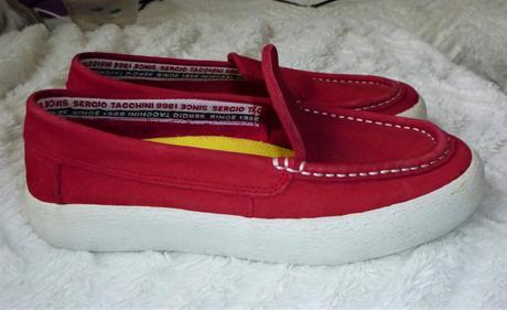 Kožené mokasíny sergio tacchini -vel.38, 38