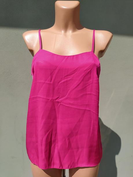 Lehký růžový top river island - vel.36/38, river island,38