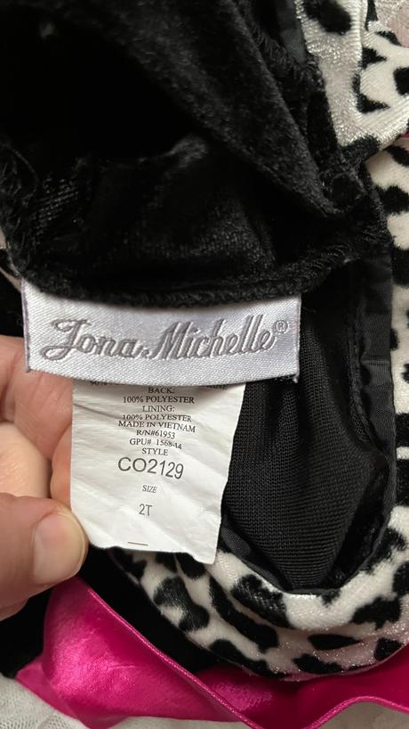 Semišové šaty s tutu sukní, 98