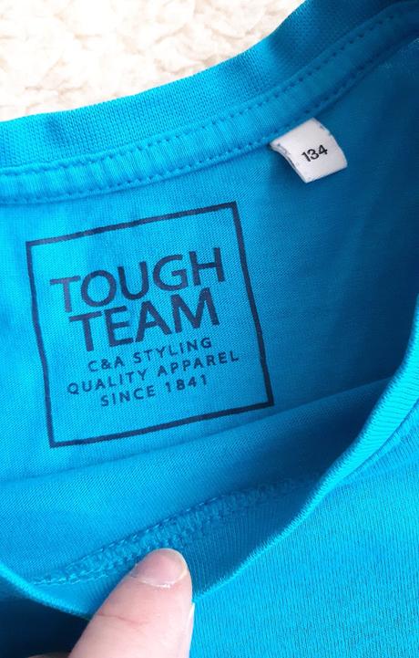 Tyrkysové triko 134, c&a,134