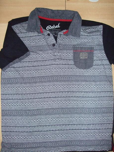 Vzorovaná polokošile rebel, rebel,158