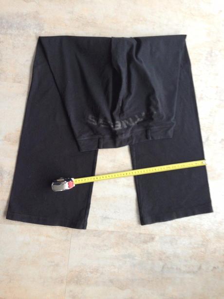 Černé tepláky unisex ellipse sport fitness vel. s, s