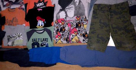 Chlapecký mix věcí vel.116-128 jaro/léto/podzim, 122–134