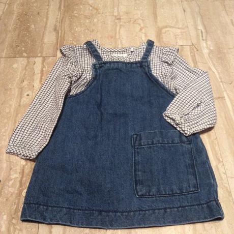 Džínové šatičky/šatovka zn. next, next,74