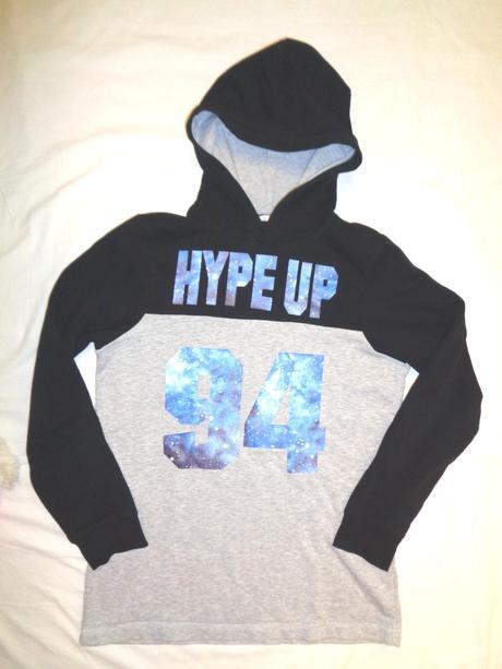 Luxusní mikina s vesmírem 158/164, h&m,158