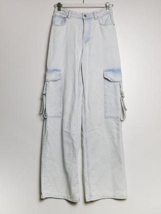 Dívčí džíny wide leg, terranova,36