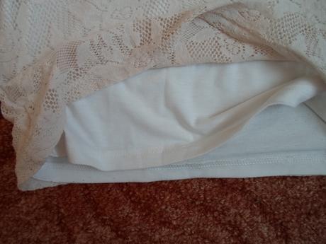 Růžové meruňkové krajkové tričko tílko top - xs, s, s