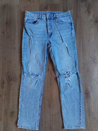 Trhané džíny top stav denim l 40, denim,l
