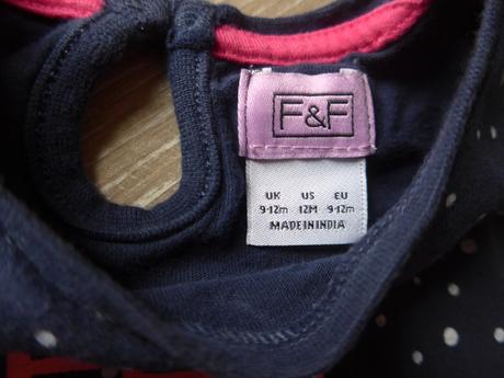 Triko pro holčičku, f&f,80