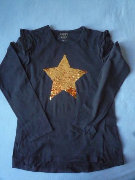 Tmavě modré triko tchibo 146-152, tchibo,146